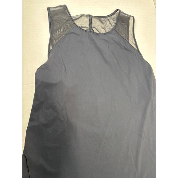 Lululemon Sculpt Tank II Top Shirt Black Mesh Sleeveless Activewear Yoga Size 2 - Picture 3 of 5